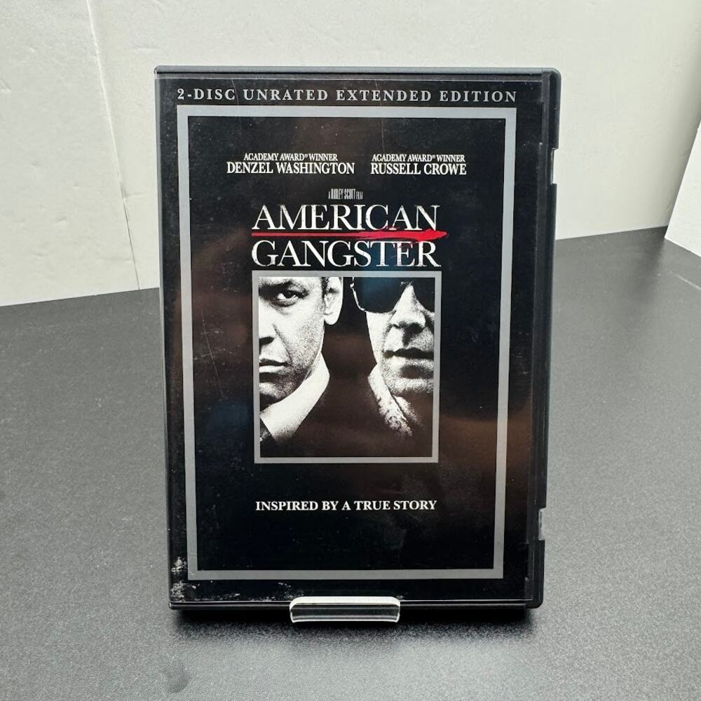 American Gangster (DVD, 2008)  2 Disc Unrated Extended Edition